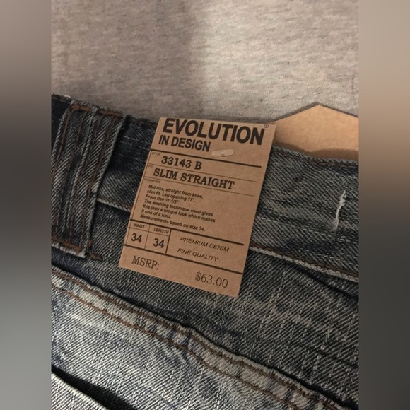 Evolution In Design Jeans Brand New With Tag - Picture 4 of 5